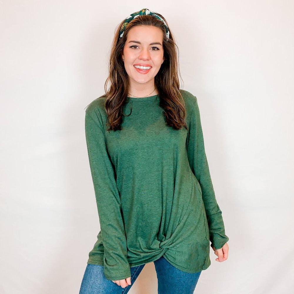 Twist Knot Tunic Top